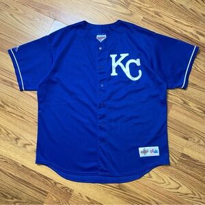 Vintage 90s Kansas City Royals MLB Majestic Baseball Jersey Size XL Streetwear